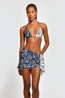 Falda Corta Saskia Navy Shells - 2813 - Encantadore
