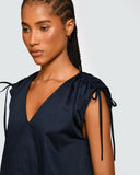 Crop Top Cleo Navy - 2821 - Encantadore