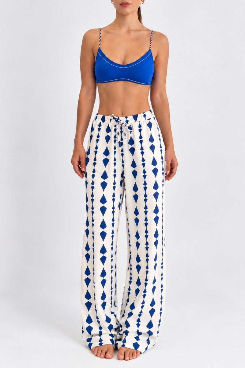 Pantalón Fiora Mollis Blue - 2911 - Encantadore