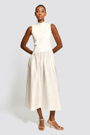 Vestido Largo Viora Ivori - 2928 - Encantadore