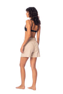 Salida De Baño Short Beige Paper Bag - 8428