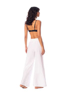 Pantalón Blanco Lino - 8484
