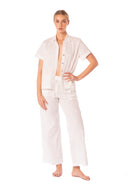 Camisa Blanca Manga Corta Amatista - 9463 - Kibys