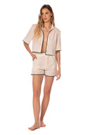 Short Devon Off White & Sage - 9509 - Kibys