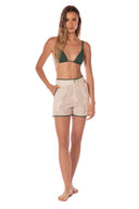 Short Devon Off White & Sage - 9509 - Kibys