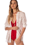 Camisa Arabella Crimson Heat - 9517 - Kibys