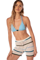 Short Tejido Ona Knitted Stripped Knit - 9530 - Kibys