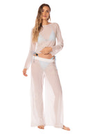 Pantalón Creta Open White Mesh - 9537 - Kibys