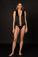 Crop Top Chaleco Edén Late Night Kiss - 9555 - Kibys
