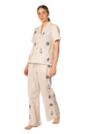 Camisa Lena Vanilla - 9572 - Kibys