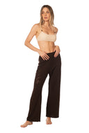 Pantalón Filippa Knit Chocolate - 9604 - Kibys