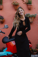 Vestido Largo Ancestral Lines Rubi Knit - 9607 - Kibys