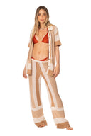Camisa Aina Knitted Lines - 9616 - Kibys