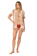 Camisa Aina Knitted Lines - 9616 - Kibys