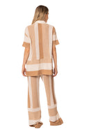 Camisa Aina Knitted Lines - 9616 - Kibys