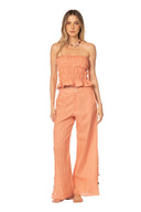 Crop Top Amira Peach - 9619 - Kibys