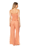 Crop Top Amira Peach - 9619 - Kibys