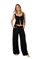 Crop Top Ancestral Lines Dolly - 9630 - Kibys