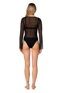 Crop Top Ancestral Lines Carlota Mesh - 9633 - Kibys