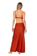 Falda Larga Lea Terracota - 9645 - Kibys