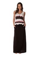 Falda Larga Zarina Maxi Blush Coast - 9664 - Kibys