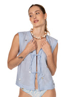 Crop Top Aurora Green Dreams - 9698 - Kibys