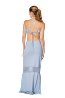 Vestido Largo Greta Knit Nacar - 9707 - Kibys