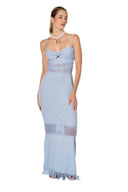 Vestido Largo Greta Knit Nacar - 9707 - Kibys