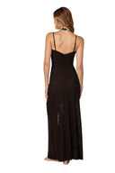 Vestido Largo Isola Mesh Deep Tides - 9718 - Kibys