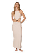 Vestido Largo Ixora Knit Pink Latitudes - 9733 - Kibys