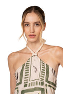 Vestido Largo Amal Green Dreams - 9744 - Kibys