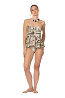 Crop Top Dalia Green Dreams - 9745 - Kibys