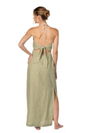 Vestido Largo Ankara Green Dreams - 9751 - Kibys