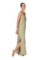 Vestido Largo Ankara Green Dreams - 9751 - Kibys