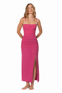 Falda Larga Lea Pink Latitudes - 9765 - Kibys