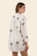Camisa Ivory Summer Palms Vera - A25369 - Malai