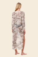 Vestido Largo Shadow Nebula - C100325 -Malai