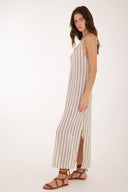 Vestido Largo Ocean Stripes Ring Reef - C104394 - Malai