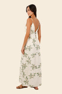 Vestido Largo Ivory Bloom Alhena - C118362 - Malai