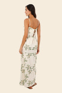 Vestido Largo Ivory Bloom Alhena - C118362 - Malai