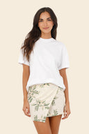 Falda Corta Ivory Bloom Lala - C140362 - Malai