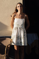 Vestido Corto Ivory Bloom Utopia - C141362 - Malai