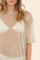 Vestido Largo Golden Glow Sahara - C146366 - Malai