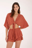 Camisa Sunset Embroidery Isla - C149392 - Malai