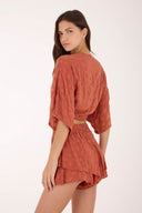 Camisa Sunset Embroidery Isla - C149392 - Malai