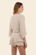 Short Textured Sand Isla - C148367 - Malai