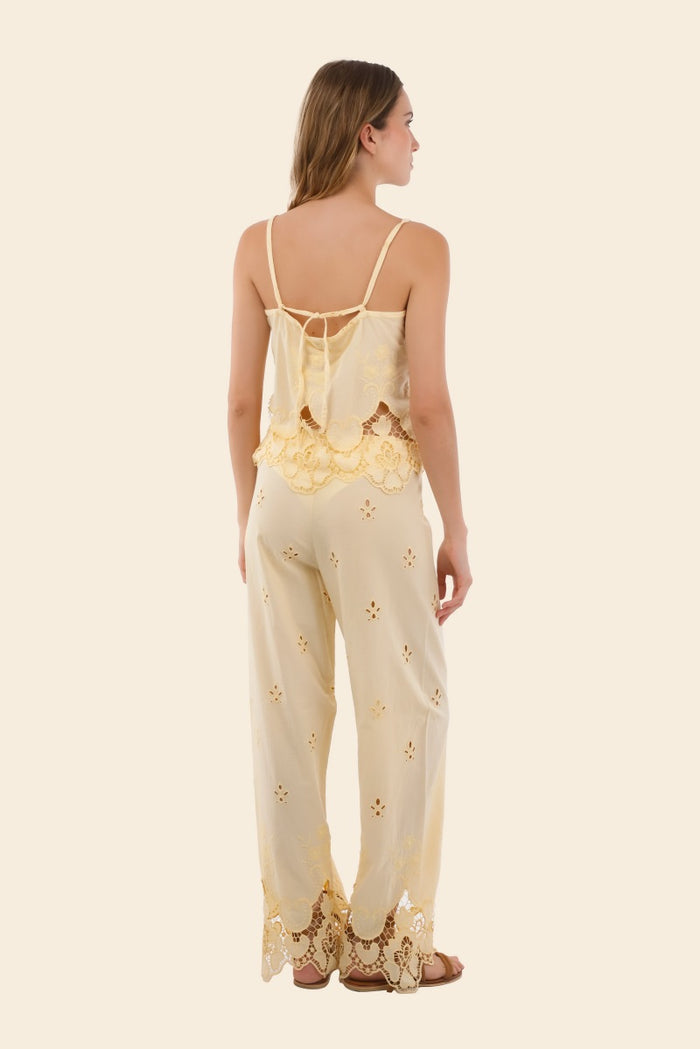 Crop Top Butter Bloom - C153373 - Malai