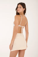 Falda Corta Ivory Leia - C159002 - Malai