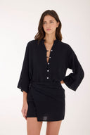 Vestido Corto Black Olivia - C162001 - Malai