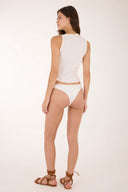 Crop Top Ivory Daily - C164002 - Malai